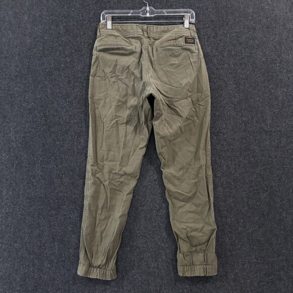 REI Cooperative Trailsmith Jogger Men's 28x30 Green Pants Elastic Cuff Hiking - Picture 4 of 13